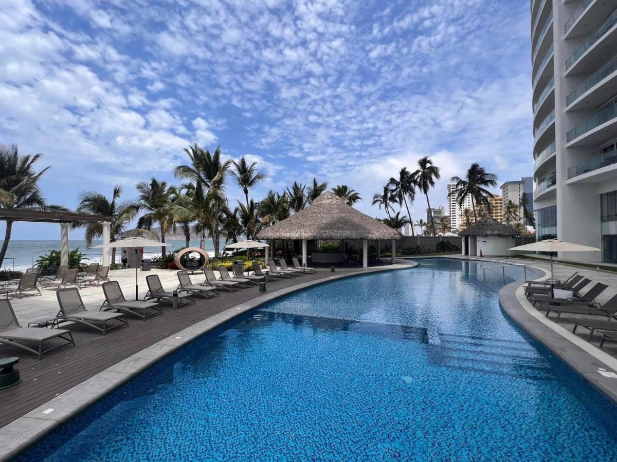 Apartamento Departamento A Pie De Playa En Camino Al Mar Mazatlán Exterior foto